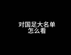 开云体育中国-关于最新中超：德国止步国足，官方公布名单的信息