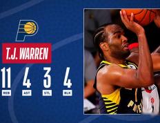 开云体育下载-关于步行者负于开拓者，沃伦全场23分无指望的信息